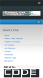 Mobile Screenshot of cityofeldridgeia.org